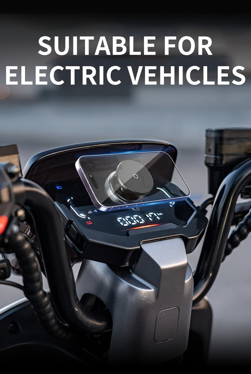 The New Upgraded 360° Rotating Magnetic Universal Phone Holder Features Vacuum And Magnetic Suction for a Stable Car Mount. It'S Suitable for Use in The Kitchen, on Desks, in Offices, During Workouts, While Traveling, And in