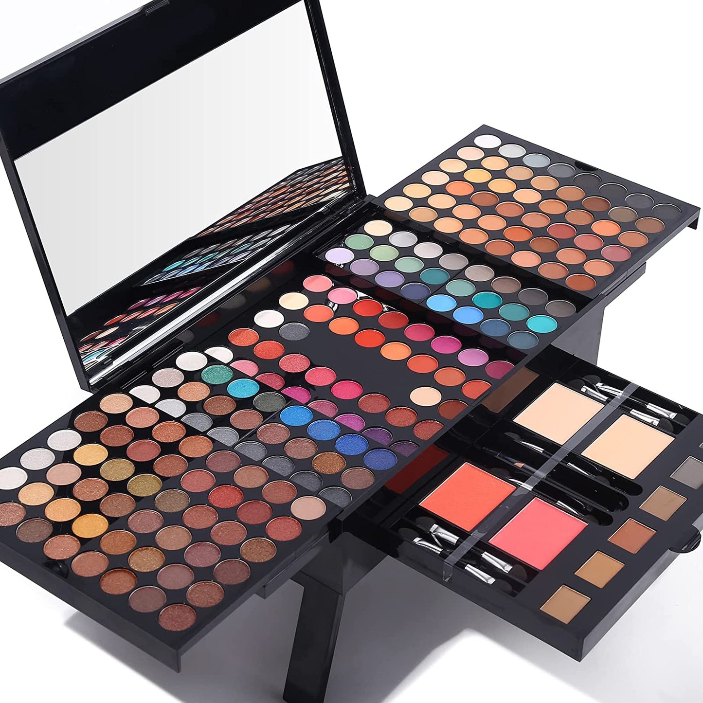UCANBE All in One Makeup Kit for Women Makeup Full Kit - Professional Eyeshadow Lip Gloss Concealer Eyeliner Pen Contour Eyebrow Powder Face Blusher Highlighter Makeup Brush for Women Girls Teens