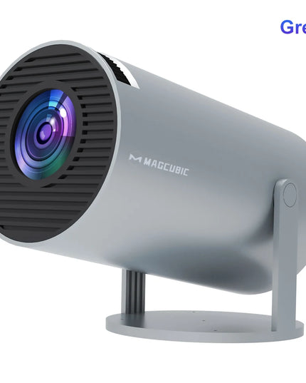 Projector Android 11 4K 1280*720P HY300 Dual Wifi 260ANSI 180°Flexible BT5.0 Cinema Outdoor Portable Projetor HY300 Pro