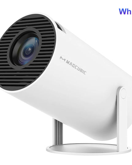 Projector Android 11 4K 1280*720P HY300 Dual Wifi 260ANSI 180°Flexible BT5.0 Cinema Outdoor Portable Projetor HY300 Pro