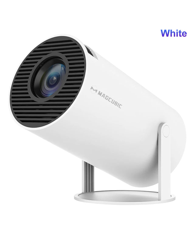 Projector Android 11 4K 1280*720P HY300 Dual Wifi 260ANSI 180°Flexible BT5.0 Cinema Outdoor Portable Projetor HY300 Pro