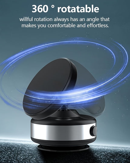 2025 New Car Electric Suction Cup Vacuum Magnetic Mobile Phone Holder, 1 Multi-angle Dashboard Navigation Universal Holder, Car Magnetic Mobile Phone Holder, Car Mobile Phone Accessories