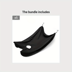 Beard Bib Apron For Men, Beard Trimming Catcher Bib For Shaving & Hair Clippings, Waterproof Non-Stick Hair Catcher Grooming Cloth With 2 Suction Cups