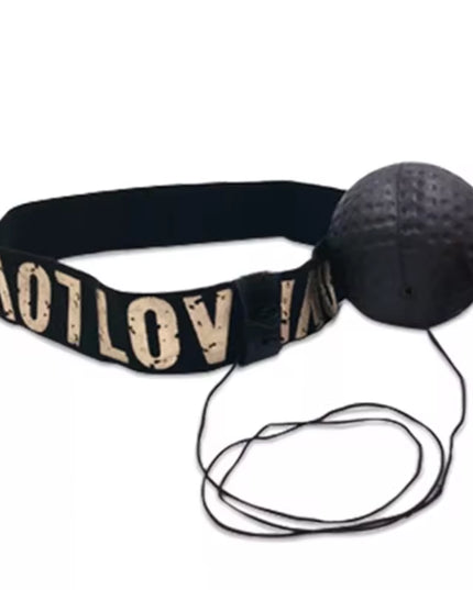 Boxing Speed Ball Head-Mounted PU Punch Ball MMA Sanda Training Hand Eye Reaction Home Sandbag Fitness Boxing Equipment