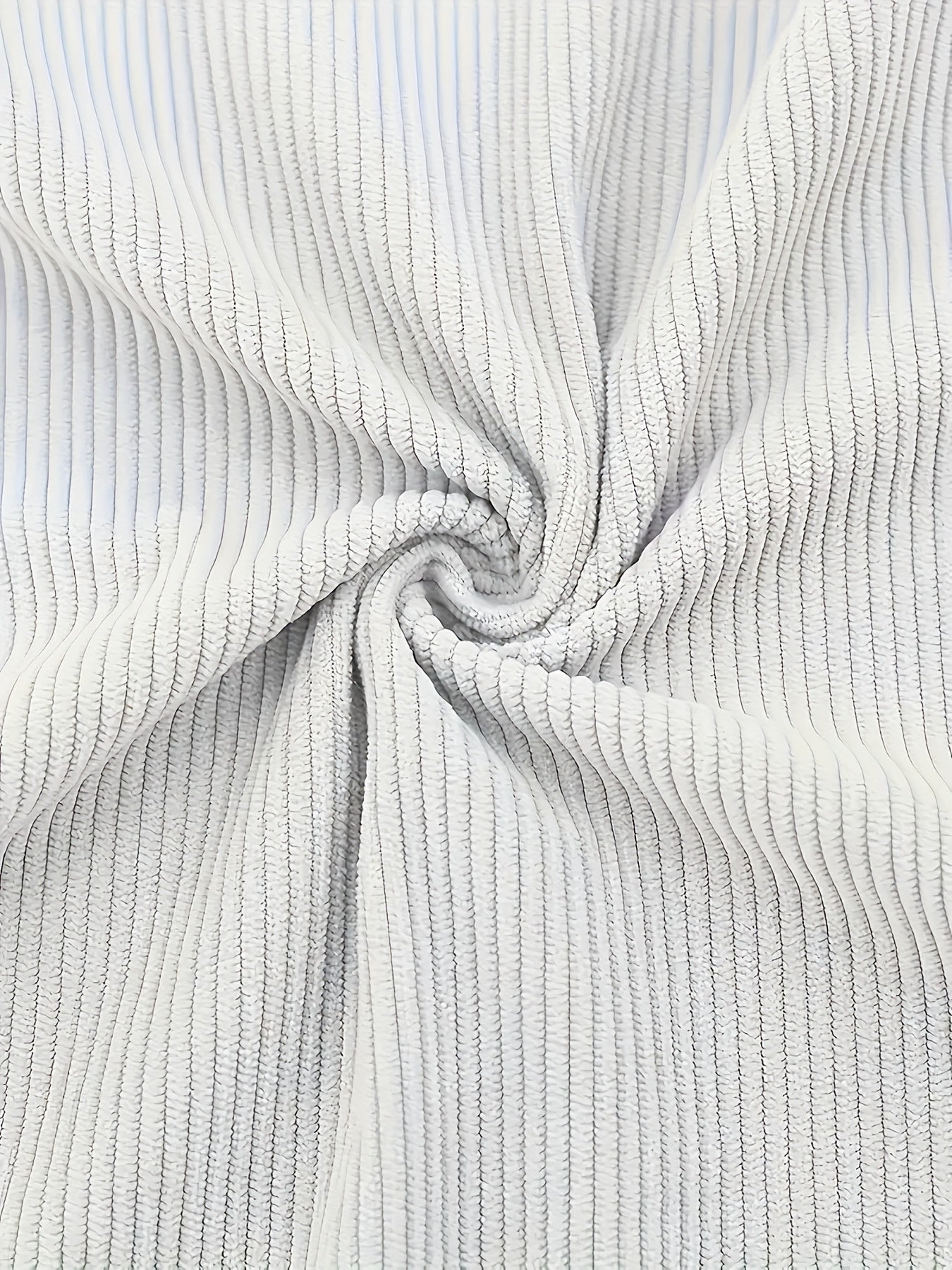 Men'S Casual Jacket for Autumn And Winter, Featuring a Loose Fit, Corduroy Fabric, Stand-Up Collar, Long Sleeves, And Button- Design.