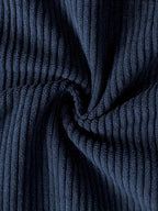 Men'S Casual Jacket for Autumn And Winter, Featuring a Loose Fit, Corduroy Fabric, Stand-Up Collar, Long Sleeves, And Button- Design.