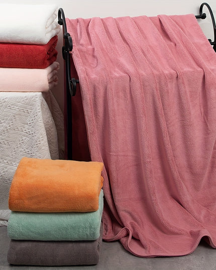 15pcs Ultra-Soft Microfiber Towel Set - Includes 300GSM Bath, Hand & Washcloths in Multiple Colors - Perfect for Home & Hotel Showers