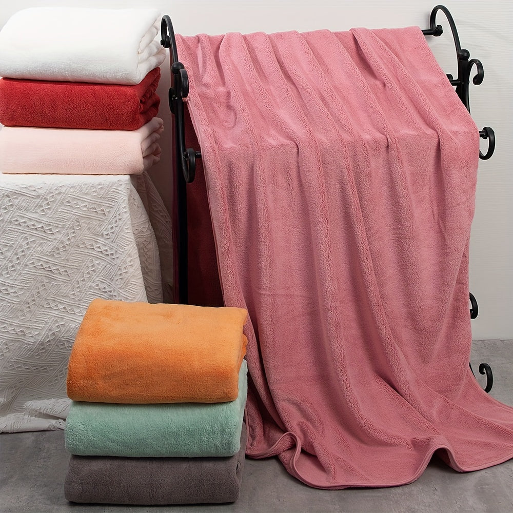 15pcs Ultra-Soft Microfiber Towel Set - Includes 300GSM Bath, Hand & Washcloths in Multiple Colors - Perfect for Home & Hotel Showers