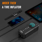 Portable Digital Inflatable Pump for Cars, Motorcycles, Bicycles, and Boats