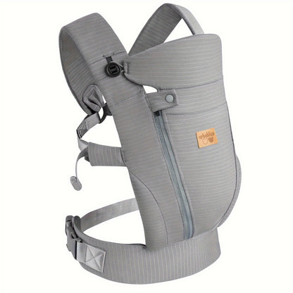 Vrbabies New Ergonomic Baby Carrier Newborn Toddler Wrap Carrier Hands Free Baby Sitting Support Sling Breathable Perfect For Infants Chest Sling For Babies Gift