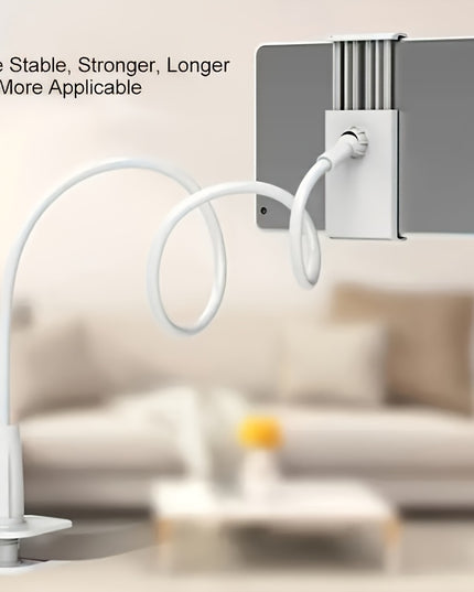 360° Rotating Tablet Phone Holder Spiral Base Lazy Stand Mobile Phone Tablet Bedside Stand Bed Lazy Stand, TV Stand Mobile Phone Stand A Thick Bathroom TV Stand With 360° Omnidirectional Wheel, The Direction Angle Can Be Ad