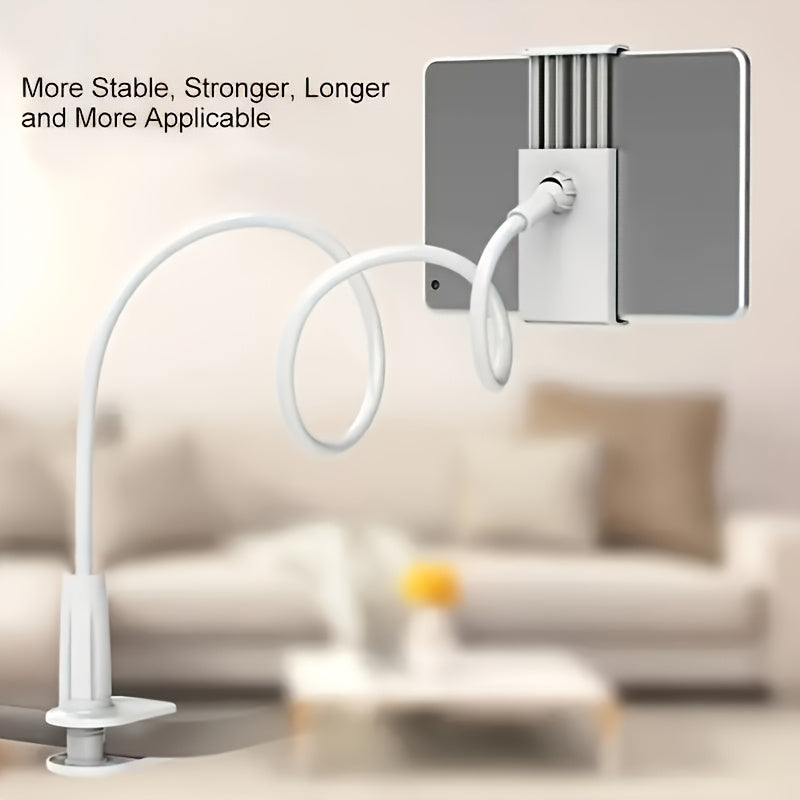 360° Rotating Tablet Phone Holder Spiral Base Lazy Stand Mobile Phone Tablet Bedside Stand Bed Lazy Stand, TV Stand Mobile Phone Stand A Thick Bathroom TV Stand With 360° Omnidirectional Wheel, The Direction Angle Can Be Ad