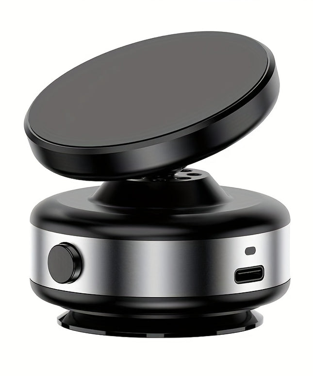 2025 New Car Electric Suction Cup Vacuum Magnetic Mobile Phone Holder, 1 Multi-angle Dashboard Navigation Universal Holder, Car Magnetic Mobile Phone Holder, Car Mobile Phone Accessories