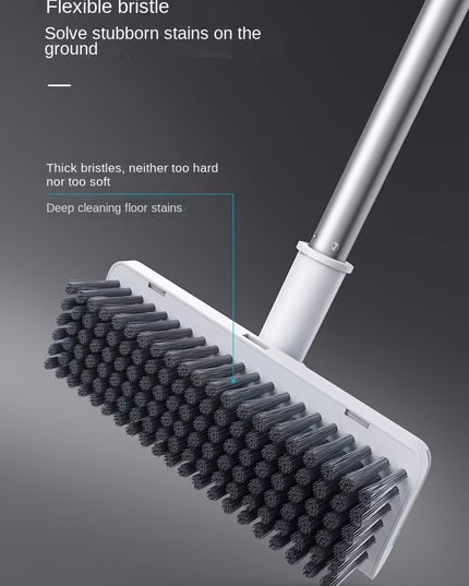 3 In1 Set, Household Broom And Dustpan Set, Long Handle Floor Cleaning Broom Dustpan Set, Rotatable Broom And Dustpan With Comb Tooth, Non-stick Hair, To Remove Dust And Garbage, For Home, Kitchen, Office, Cleaning Tool, Clea