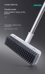 3 In1 Set, Household Broom And Dustpan Set, Long Handle Floor Cleaning Broom Dustpan Set, Rotatable Broom And Dustpan With Comb Tooth, Non-stick Hair, To Remove Dust And Garbage, For Home, Kitchen, Office, Cleaning Tool, Clea