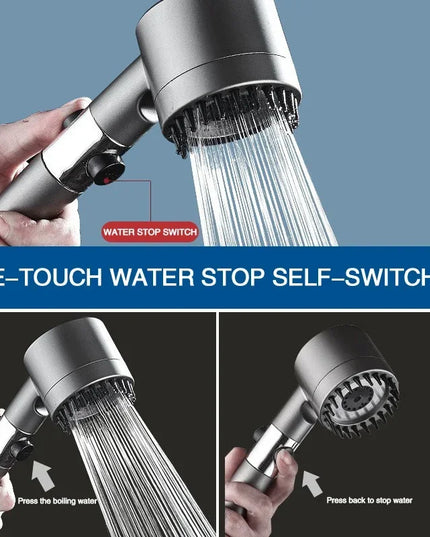 XIAOMI 3 Modes Shower Head High Pressure Showerhead Portable Filter Rainfall Faucet Tap Bathroom Bath Home Innovative Accessory
