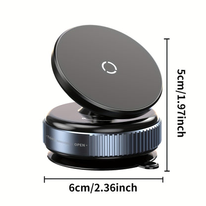 The New Upgraded 360° Rotating Magnetic Universal Phone Holder Features Vacuum And Magnetic Suction for a Stable Car Mount. It'S Suitable for Use in The Kitchen, on Desks, in Offices, During Workouts, While Traveling, And in