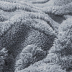 Luxurious Taffeta Comforter | Soft, Thick, and Warm - Machine Washable, Grey Polyester Cover, Microfiber Filling, Medium Weight, All-Season, Perfect for Bedroom, Guest Room, and Hotel Use