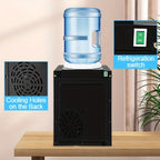 5 Gallon Hot and Cold Water Dispenser, Countertop Water Dispenser, Top Loading Hot & Cold Water Cooler Dispenser with 3 Temperature Settings, for Office, in The Desk Bedside Cabinet, Tea Table, Bar