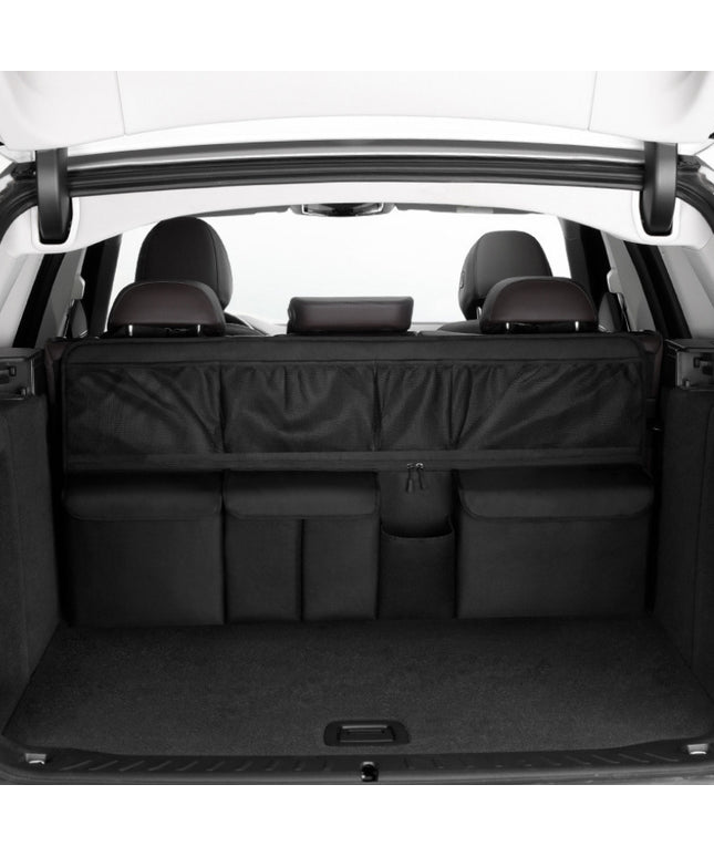Auto Car Back Seat Trunk Boot Car Trunk Organizer Backseat Storage Bag High Capacity Adjustable Stowing Tidying Bag Oxford Cloth Organizers - Applicable Models: See Product Details; Material: Oxford
