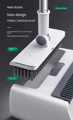 3 In1 Set, Household Broom And Dustpan Set, Long Handle Floor Cleaning Broom Dustpan Set, Rotatable Broom And Dustpan With Comb Tooth, Non-stick Hair, To Remove Dust And Garbage, For Home, Kitchen, Office, Cleaning Tool, Clea