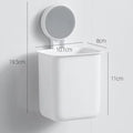 Wall-Mounted Portable Toothbrush and Toothpaste Holder with Waterproof Design - Drill-Free Bathroom Storage Organizer