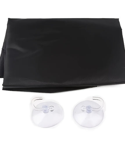 Beard Bib Apron For Men, Beard Trimming Catcher Bib For Shaving & Hair Clippings, Waterproof Non-Stick Hair Catcher Grooming Cloth With 2 Suction Cups