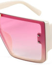 Beige Frame  Gradual Pink Lens / 68 Millimeters