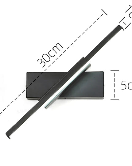 LED Wall Lamp Nordic Modern Minimalist Bedroom Bedside Lamp Creative Staircase Lamp Living Room Rotating Wall Lamp
