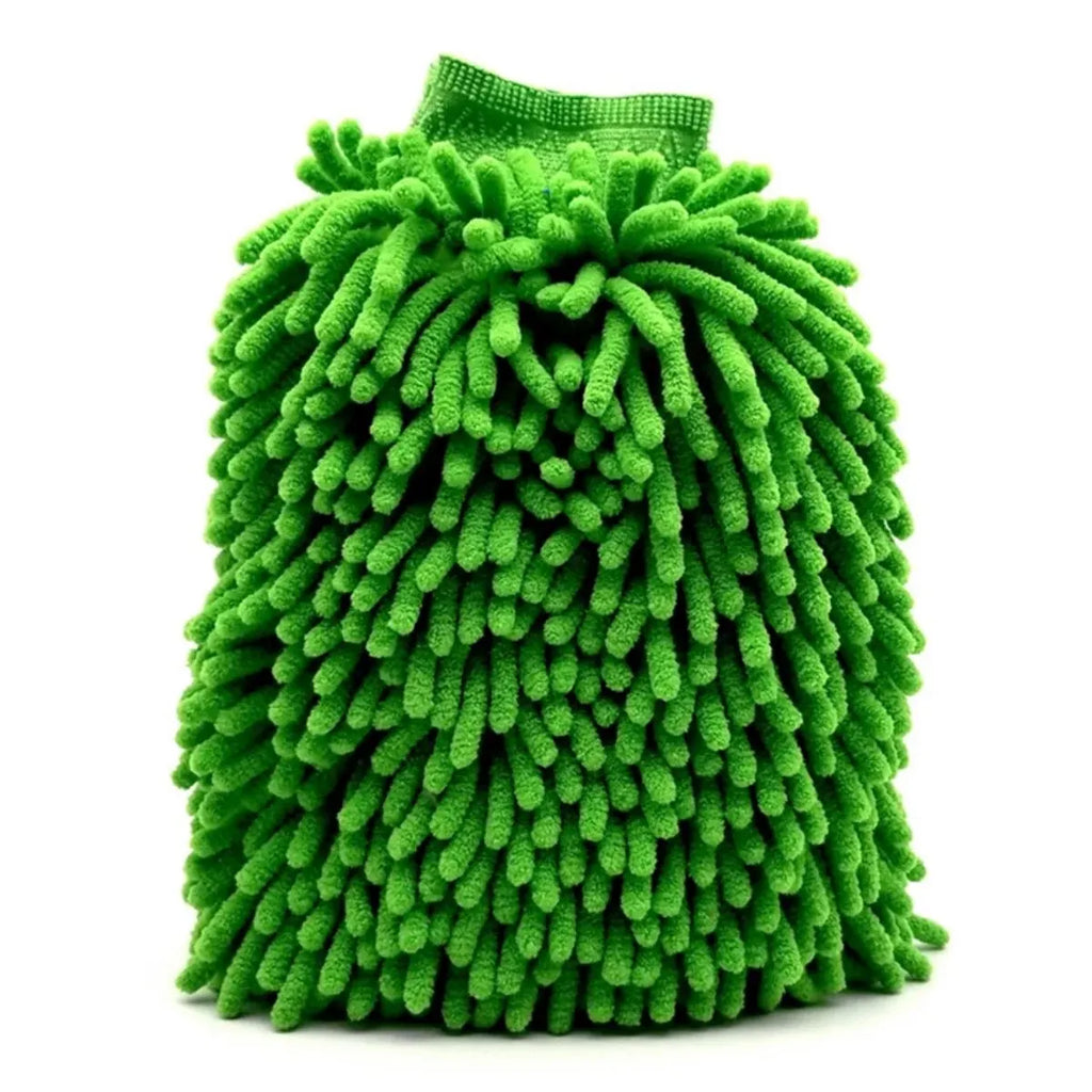 Car Wash Gloves Chenille Glove Plush Rags Thickened double-sided Car Supplies Cleaning Tools Auto Acessories Car Detailing