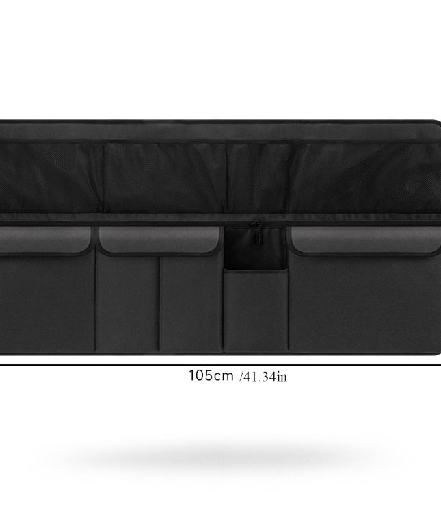 Auto Car Back Seat Trunk Boot Car Trunk Organizer Backseat Storage Bag High Capacity Adjustable Stowing Tidying Bag Oxford Cloth Organizers - Applicable Models: See Product Details; Material: Oxford