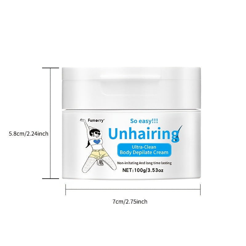 Quick Refreshing Hair Removal Voice for Arms, Underarms, Private Parts, Legs And Beard - a Silky Body Hair Removal Voice for All Skin Types, Men And Women.