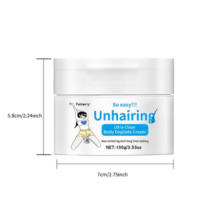 Quick Refreshing Hair Removal Voice for Arms, Underarms, Private Parts, Legs And Beard - a Silky Body Hair Removal Voice for All Skin Types, Men And Women.