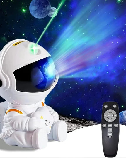Astronaut Galaxy Projector Star Projector Galaxy Night Light Space Buddy Projector with Nebula Remote Control for Bedroom Home
