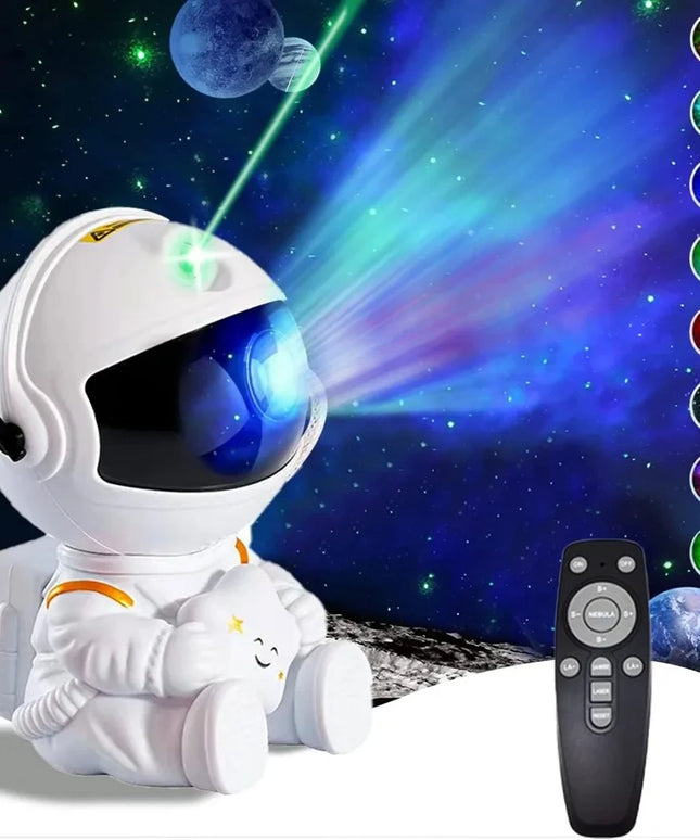 Astronaut Galaxy Projector Star Projector Galaxy Night Light Space Buddy Projector with Nebula Remote Control for Bedroom Home