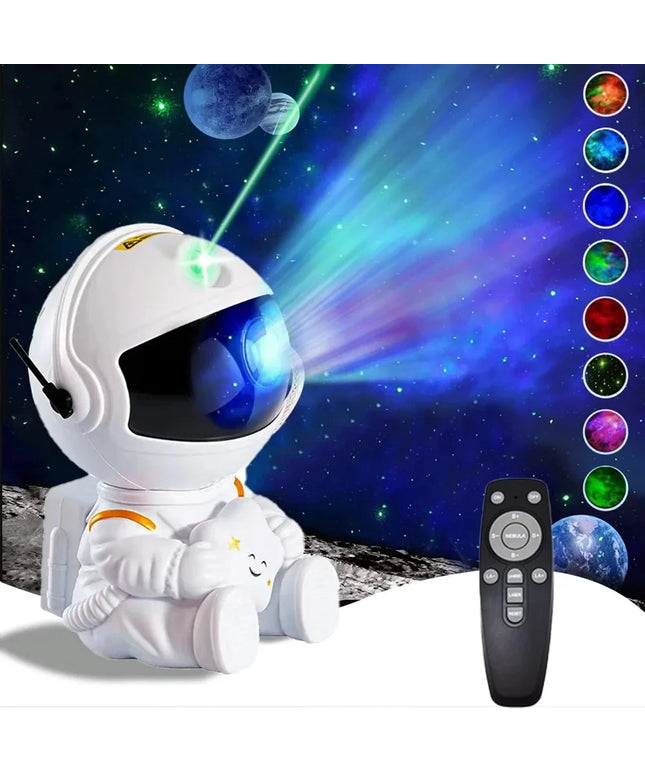 Astronaut Galaxy Projector Star Projector Galaxy Night Light Space Buddy Projector with Nebula Remote Control for Bedroom Home