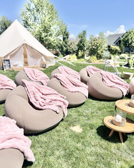 2pcs (1 sofa + 1 air pump) PVC inflatable sofa, suitable for camping, hiking and outdoor activities, Halloween/Christmas gifts
