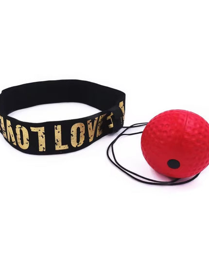 Boxing Speed Ball Head-Mounted PU Punch Ball MMA Sanda Training Hand Eye Reaction Home Sandbag Fitness Boxing Equipment