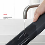High Resistance Rubber and Fabric Soundproof Draft Stopper - 1 Under Door Energy Saving Waterproof Seal Strip, 36.61 Inch - for Bedroom Doors, Under Door Mount