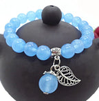 Cute Dog Bracelet with Red Agate & S925 Silver