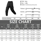 Men's Joggers Pants Loose Drawstring Long Pants Men Multi-pocket Sweatpants Casual Cargo Trousers For Men Fitness