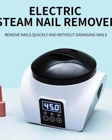 Electric Steam Gel Nail Remover Armor Removal Tool Acrylic Nail Polish Removal Box Nail Tools Home Beauty Salon Nail Remover