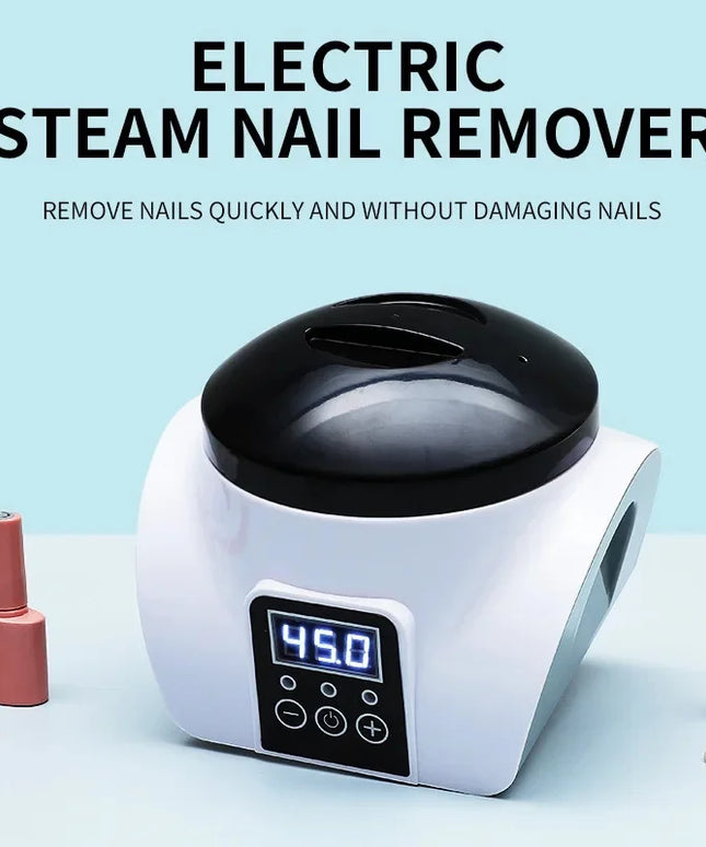 Electric Steam Gel Nail Remover Armor Removal Tool Acrylic Nail Polish Removal Box Nail Tools Home Beauty Salon Nail Remover