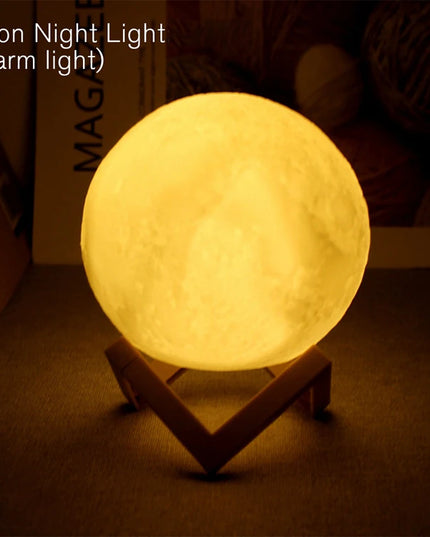 Book Light LED Moon Light Galaxy Light, Moon Night Light, Girl, Boy, Child Birthday Gift, Bedroom Decoration Indoor lighting