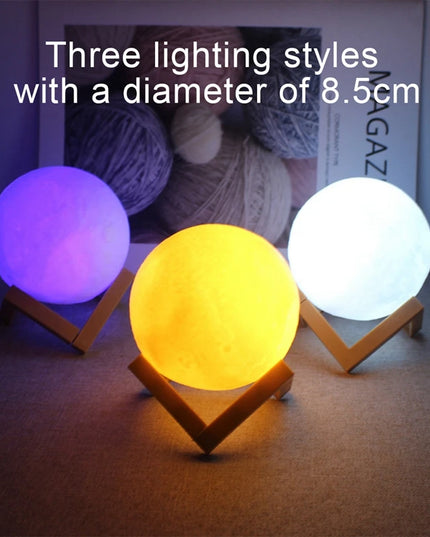 Book Light LED Moon Light Galaxy Light, Moon Night Light, Girl, Boy, Child Birthday Gift, Bedroom Decoration Indoor lighting
