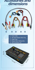 QDB3A Auto Ignition Coil Tester Car IAC Idle Stepper Motor Solenoid Valve Injector Actuator Fault Detector Driver PWM Generator