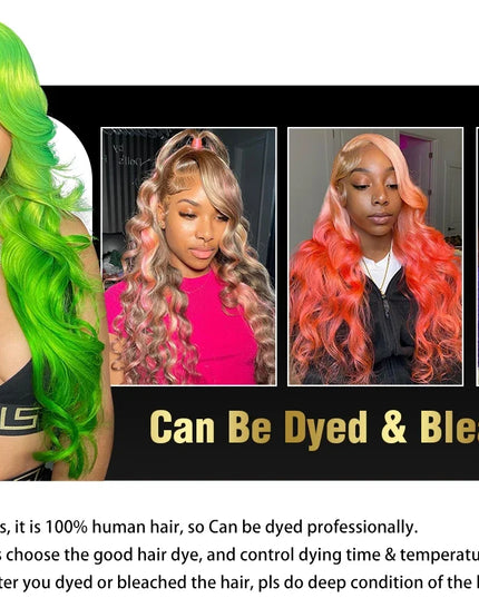 Body Wave 613 Hd Lace Frontal Wig 13x6 Human Hair Wigs 13x4 Transparent Lace Honey Blonde Glueless Wigs For Women 180 Density
