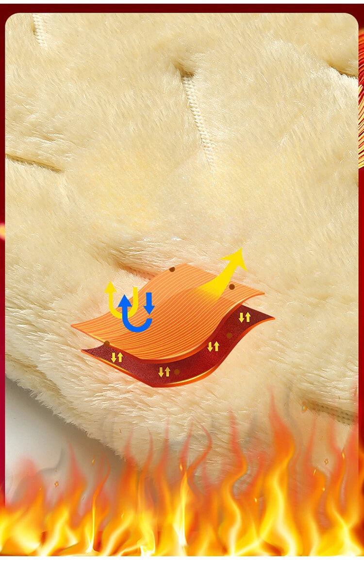 Down Pants Casual Men Pants Thickened Fleece Pants Loose Sportswear Winter Warm Clothes Men Casual Clothes