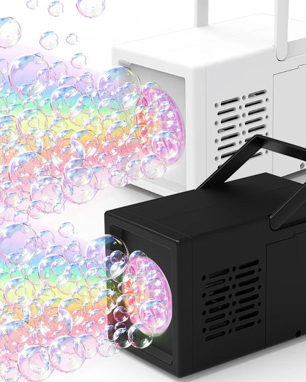 10 hole fully automatic bubble blowing handheld electric bubble machine toy outdoor birthday without battery and bubble water