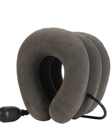 1Pcs Neck Stretcher Inflatable Cervical Neck Traction Brace Breathable Comfortable Protection Prevent Cervical Forward Leaning